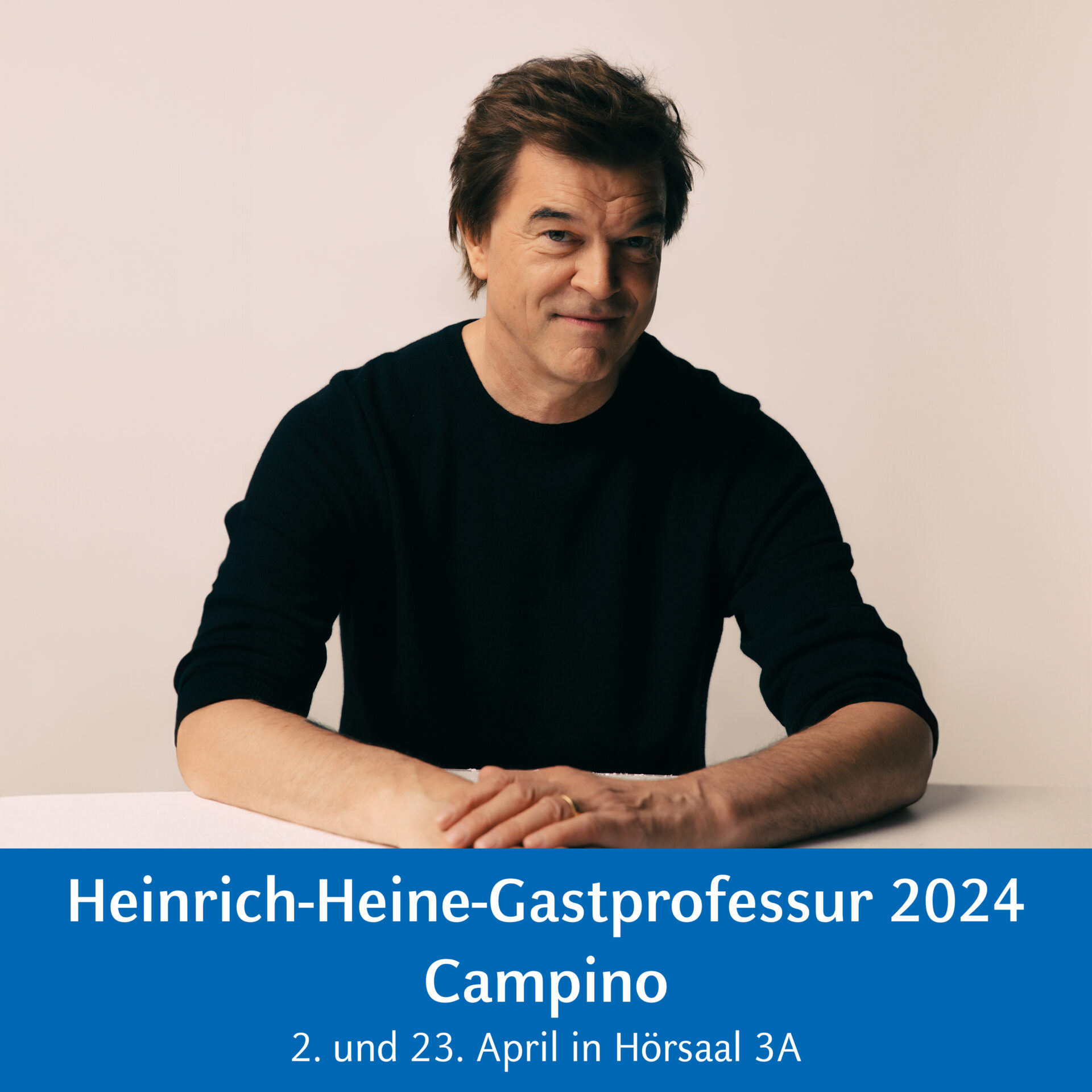 Campino wird die Heinrich-Heine-Gastprofessur der HHU verliehen