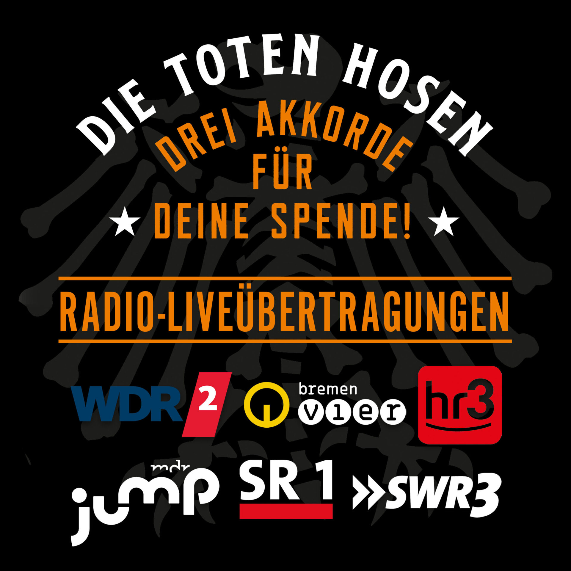 Bereits 600.000€ als Hilfe für die Erdbebenopfer überwiesen! Das Benefiz-Konzert der Toten Hosen live im Radio!